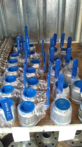 Imagen 2 de 5 de Valvula Bola Acero Inoxidable P/total. 1000 Wog Npt C316