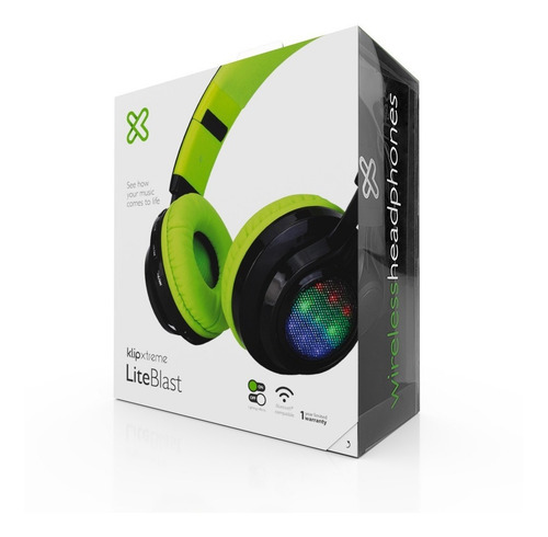 Imagen 5 de 5 de Audífonos Diadema Gamer Klip Xtreme Khs-659 Bluetooth Luz