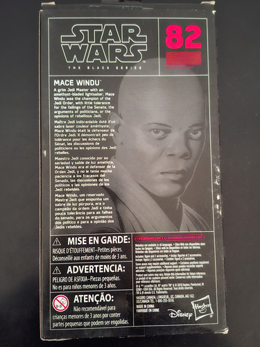 Mace Windu The Black Series 15 Cm Star Wars Hasbro (usada) (Usado)