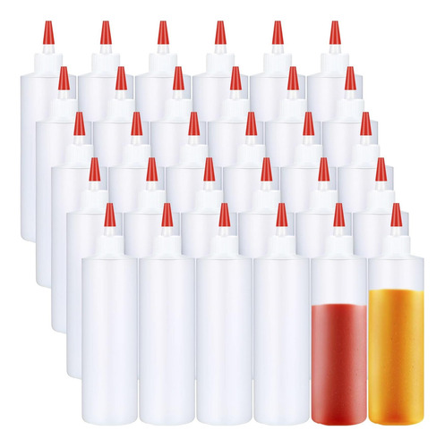 Yaomiao 30 Paquete De 16 Oz Botellas De Plástico De Plástico