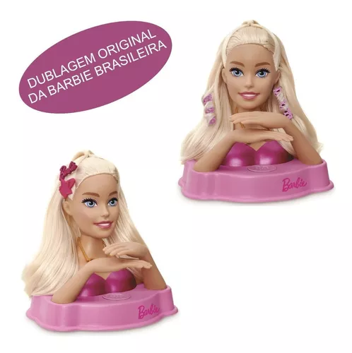 Barbie Styling Head Hair Boneca Para Maquiar - Pupee - Fabrica da Alegria