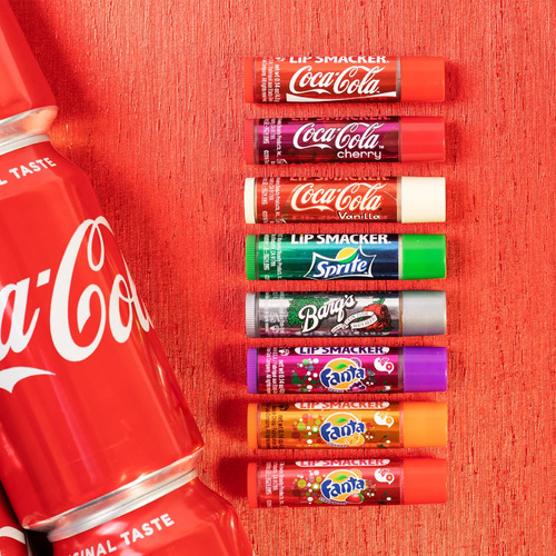 Bálsamo Com Sabor De Coca-cola Lip Smacker - 8 Lábios Hidrat