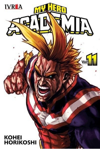 Boku No Hero Academia/my Hero Academy Vol 11 Ivrea Dglgames 