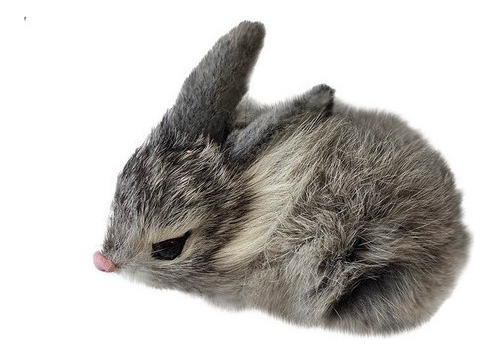Conejos De Peluche Bonitos Realistas Bt 15cm Animal Realista
