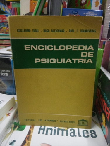 Enciclopedia De Psiquiatría - Vidal - Usado - Devoto 