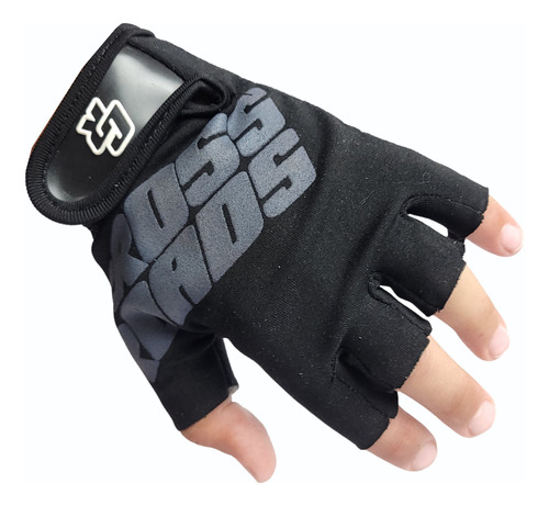 Guantes Dedo Corto Cross Roadsa Xs Negro