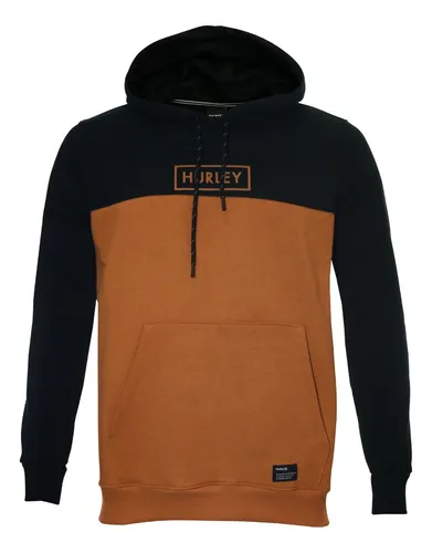Moletom Hurley Fechado Mini Box Preto Masculino Original