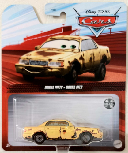 Donna Pitts Cars Metal 2 Disney Pixar Mattel