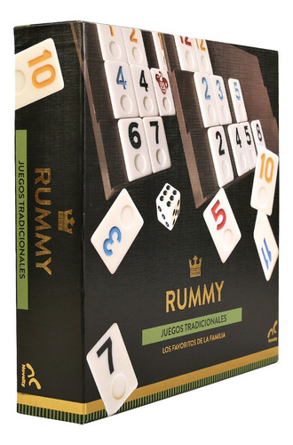 Rummy Jumbo Juego De Mesa Novelty