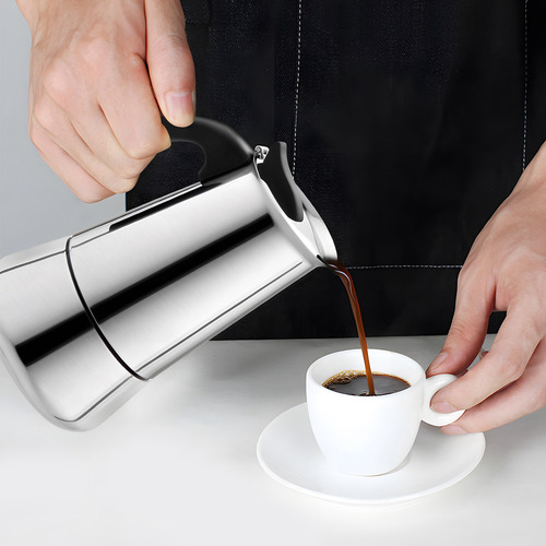 Cafetera Moka Espresso Latte, Estufa, Cafetera