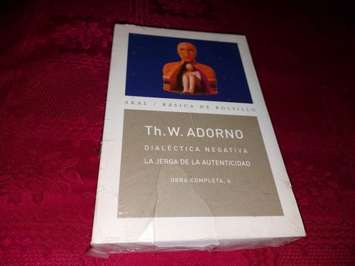 Livro Dialéctica Negativa La Jerga Autenticidad Espanhol