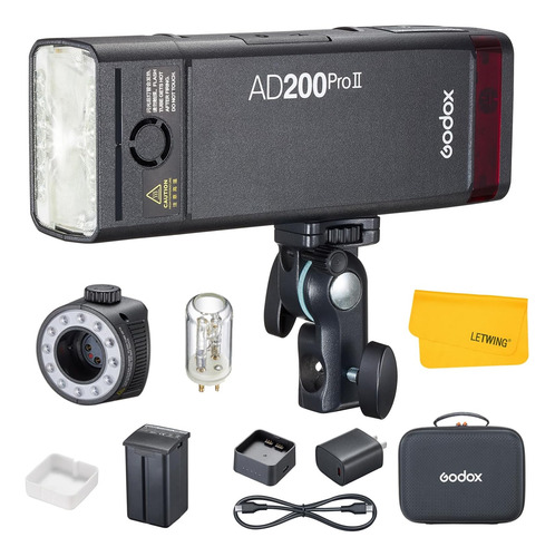 Flash Estroboscópico Ad200 Pro Ii Ttl 200 W Hss 1/8000s