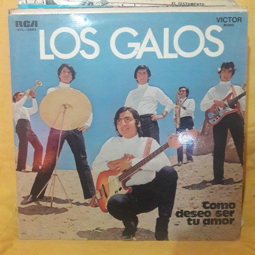 Vinilo Los Galos Como Deseo Ser Tu Amor Ww M1