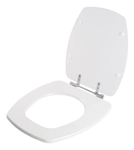 Assento Sanitário Poliéster Iris Branco Para Vaso Onix