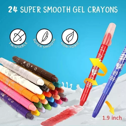 Juego de crayones para estudiantes de 12/24 Uds. De 4 65 - Temu