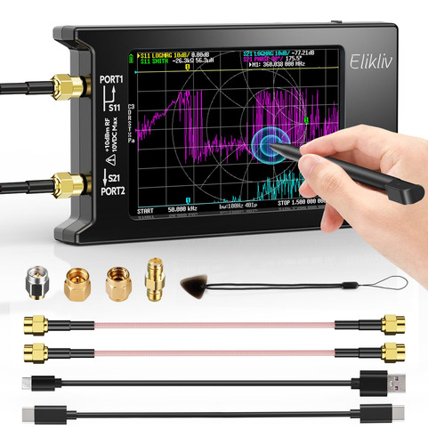 Analizador De Red Vectorial Nanovna-h4 Actualizado 2022, Eli