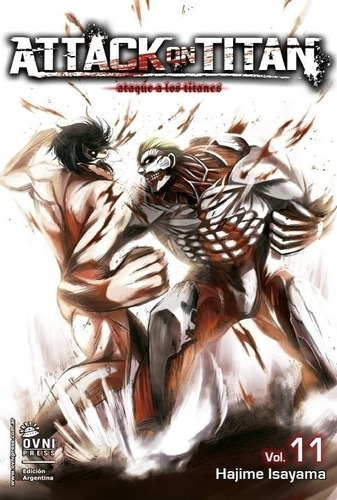 Attack On Titan Vol. 11 ( 3ª Ed. ) - Hajime Isayama
