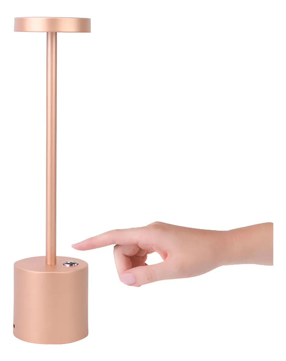 Lámpara Velador Desk Gadnic Con Luz Led 3 Modos Carga Usb