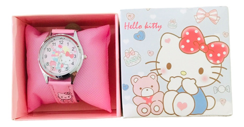 Reloj Importado Hello Kitty Incluye Cajita De Regalo
