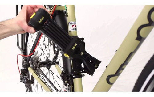 Tranca Moto/bici On-guard Articulada K9 112.5 Cm