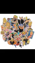 Comprar Sticker Tuning Auto Moto Mochila Johnny Bravo Precortado Pla