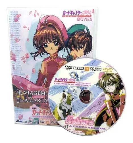 Dvd Sakura Card Captor Legendado Dublado + 2 Filmes