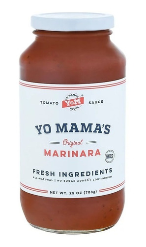 Yo Mama´s Salsa De Tomate 708g Keto