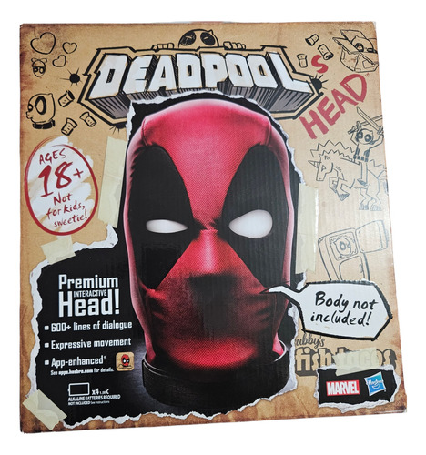 Deadpool Interactive Head