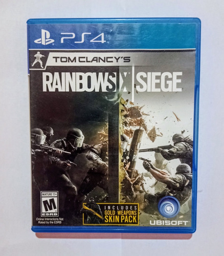 Rainbow Six Siege Ps4 Fisico En Buen Estado!