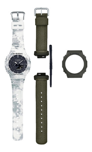 Imagen 6 de 8 de Reloj Casio Gshock Youth Gae-2100gc-7 Especial Frozen Forest