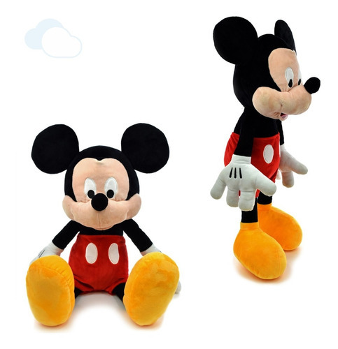 Mickey Peluche Muñeco Personajes Disney 65 Cm Phi Phi Toys