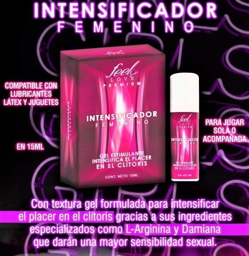 Gel Lubricante Super Intensificador Vaginal Multiorgasmico