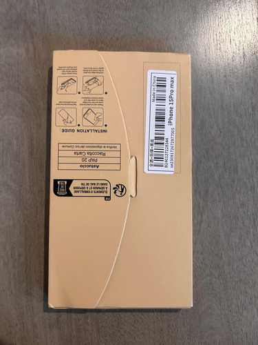 Vidrio Templado Frontal Y Trasero De iPhone 15 Pro Max