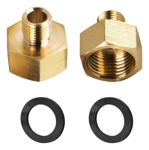 1 Par De Adaptadores De Gas 1/4 Rosca Camping Picnic,