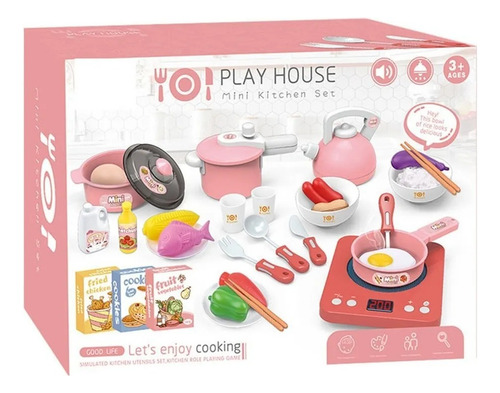 Juguete De Cocina Juegos De Cocina Para Niñas Regalo De 36pc