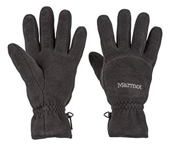 Marmot - Guante De Forro Polar Para Hombre, Color Negro, Peq