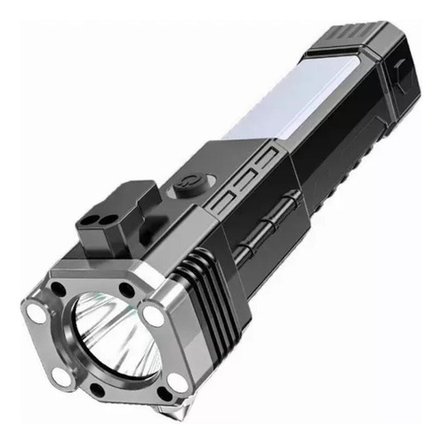 Linterna Táctica Recargable 4 En 1 Con Usb