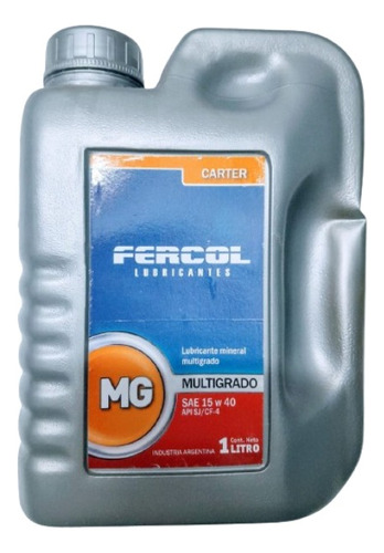 Aceite Multigrado  15 W 40 X 4 Lts Mineral 