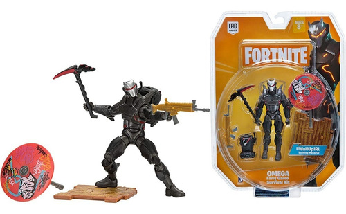 Imagem 1 de 8 de Fortnite - Boneco Omega - Survival Kit - 11 Cm - Original