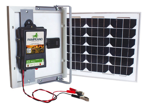 Eletrificador De Cerca Rural Solar C Placa 40km Frete Gratis
