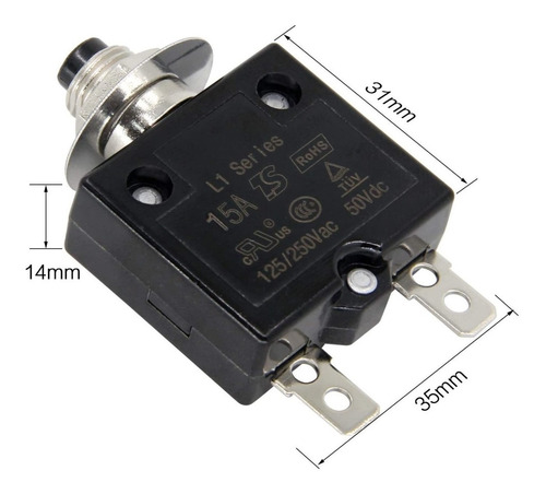 Breaker Interruptor Térmico 30amp Motores Electricos