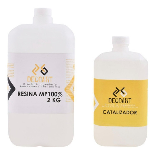 Imagen 1 de 10 de Resina Epoxica Transparente Mp100% 3kg