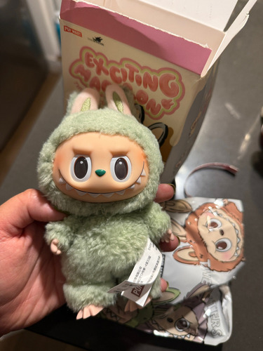 Llavero De Peluche Labubu Exciting Macaron Monsters