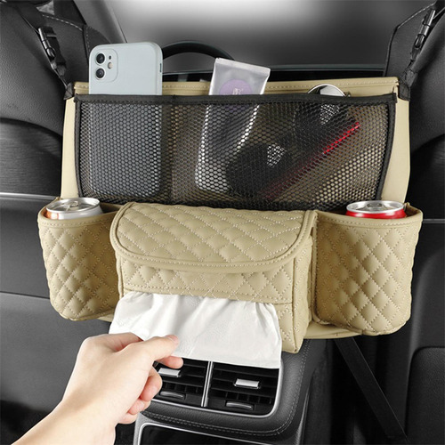 Soporte Para Bolso Entre El Asiento Bolsillo Para El Beige