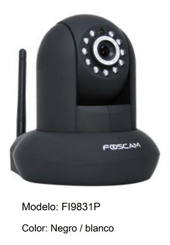 Camara Foscam  Fi9821p Wifi - Interior- Infrarojo- Impecable