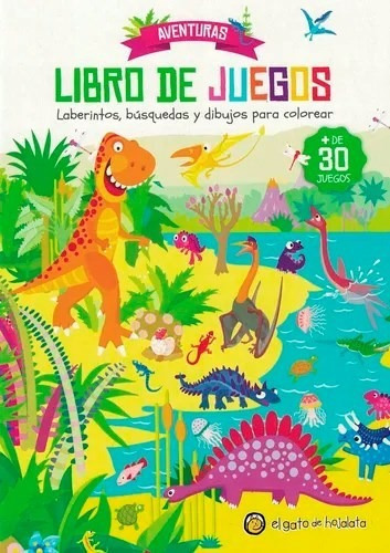 Aventuras Libro De Juegos [laberintos Busqueda Y Dibujos Pa