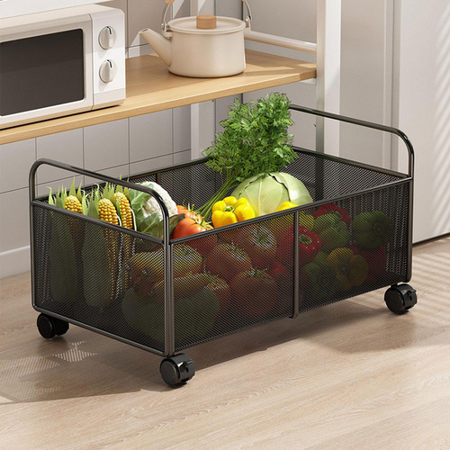 . Cesta De Alambre Decorativo De Hierro, Rejilla De Fruta