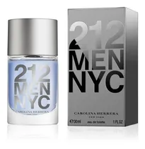 Comprar Perfume Carolina Herrera 212 Hombre Edt 30ml Hombre-100%orig Volumen De La Unidad 30 Ml