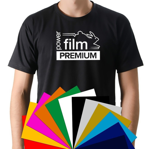 Kit Power Film Premium 12 Cores  - 36 Folhas A4