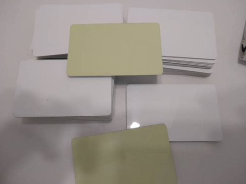 Tarjetaspvc Con Stikers Para Carnets